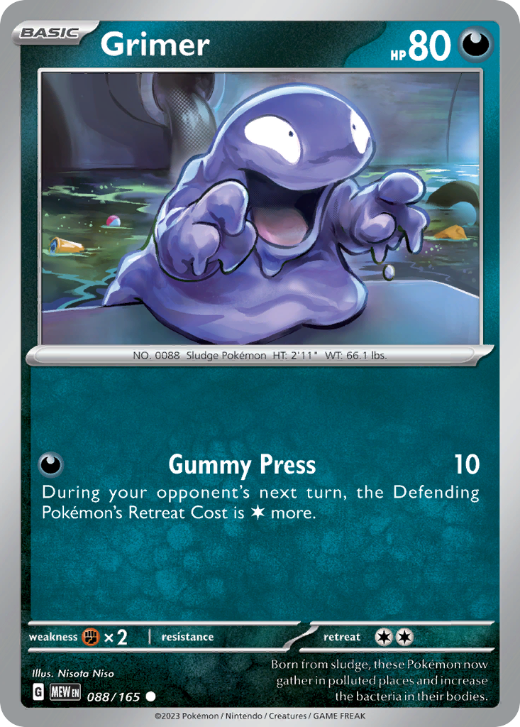 Grimer — 151 #088 / 165
