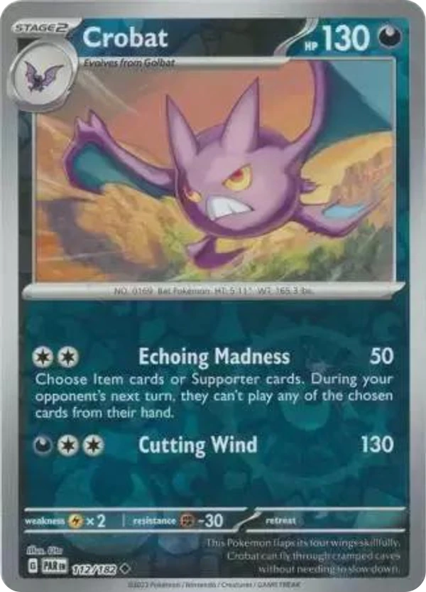 Crobat — Paradox Rift #112 / 182
