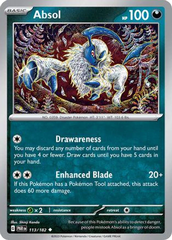 Absol — Paradox Rift #113 / 182