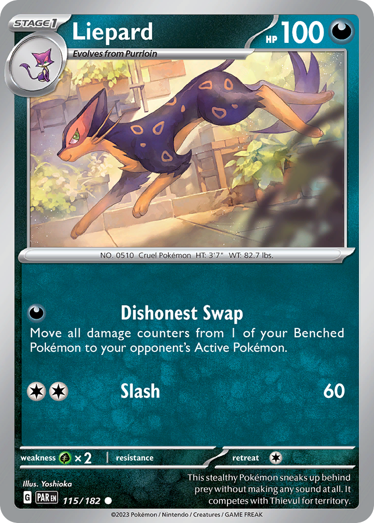 Liepard — Paradox Rift #115 / 182