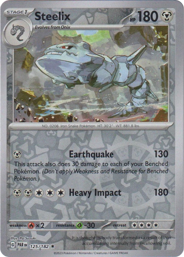 Steelix — Paradox Rift #125 / 182