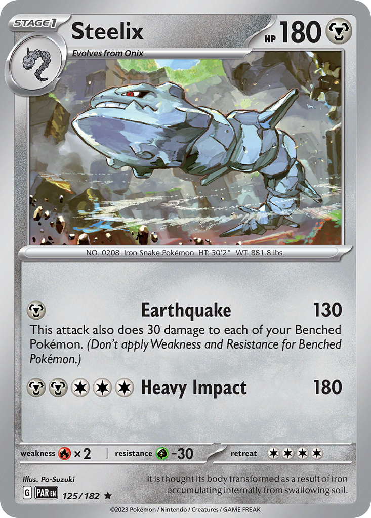 Steelix — Paradox Rift #125 / 182