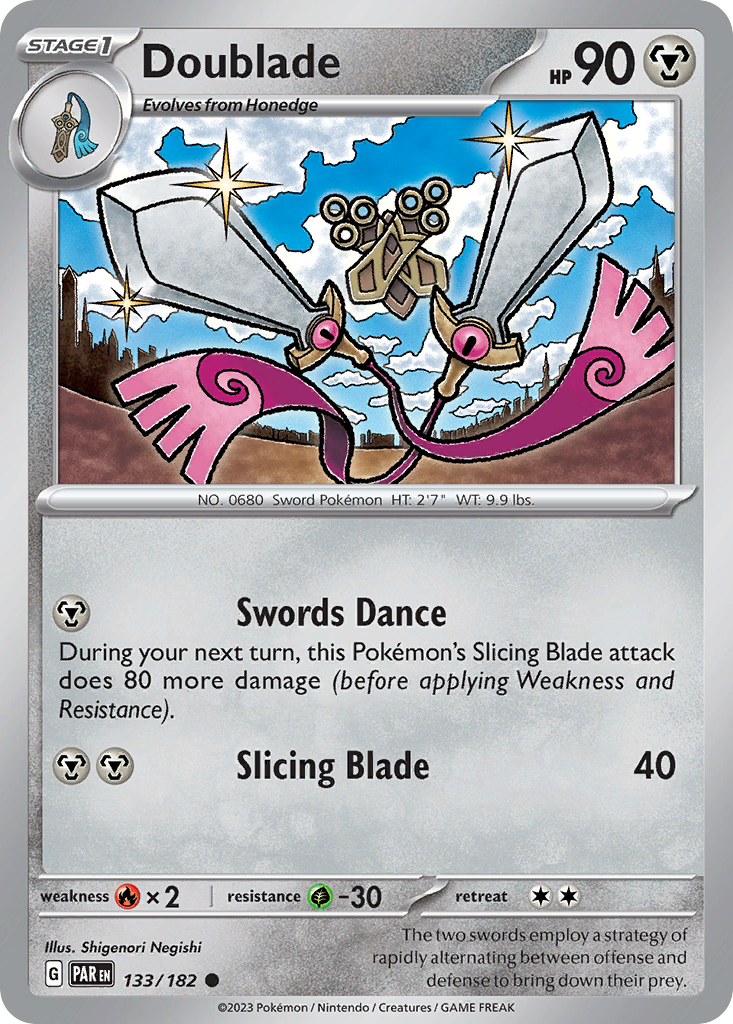 Doublade — Paradox Rift #133 / 182