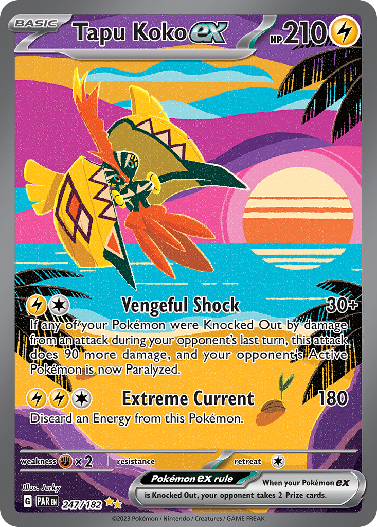 Tapu Koko ex — Paradox Rift #247 / 182