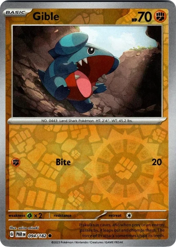 Gible — Paradox Rift #094 / 182