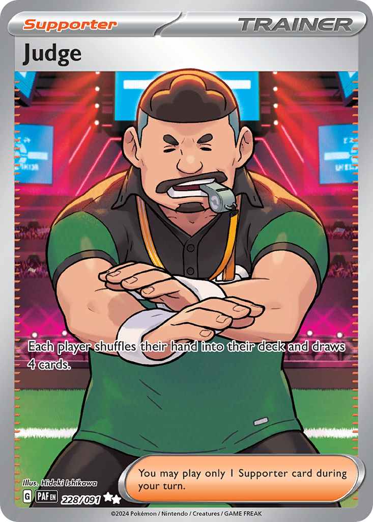 Judge — Paldean Fates #228 / 91