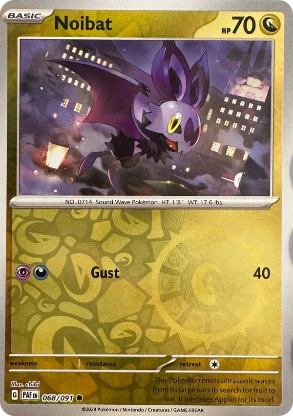 Noibat — Paldean Fates #068 / 91