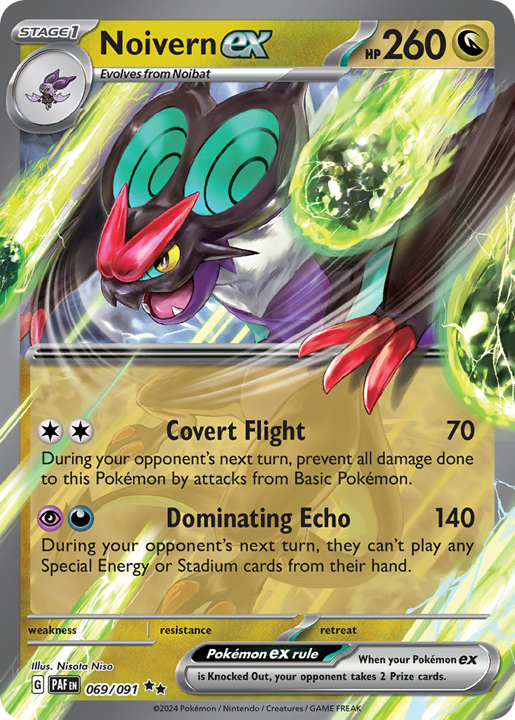 Noivern ex — Paldean Fates #069 / 91