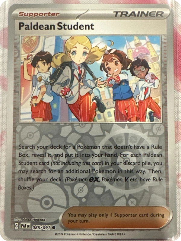 Paldean Student — Paldean Fates #085 / 91