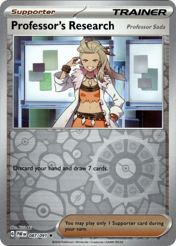 Professor's Research — Paldean Fates #087 / 91
