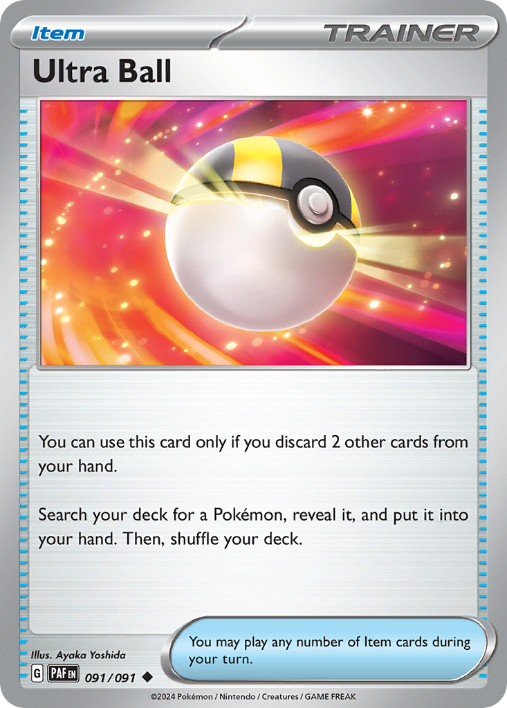 Ultra Ball — Paldean Fates #091 / 91