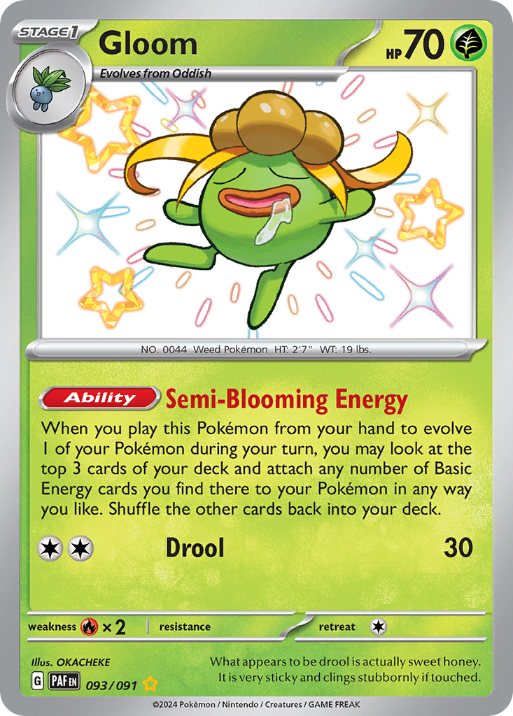 Gloom — Paldean Fates #093 / 91