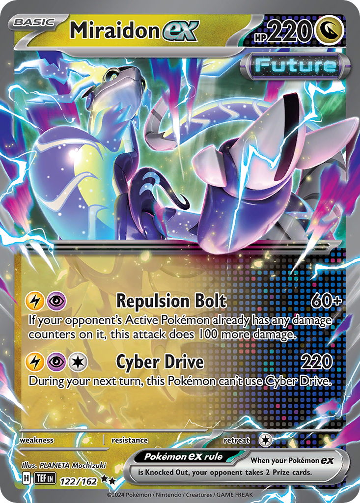 Miraidon ex — Temporal Forces #122 / 162