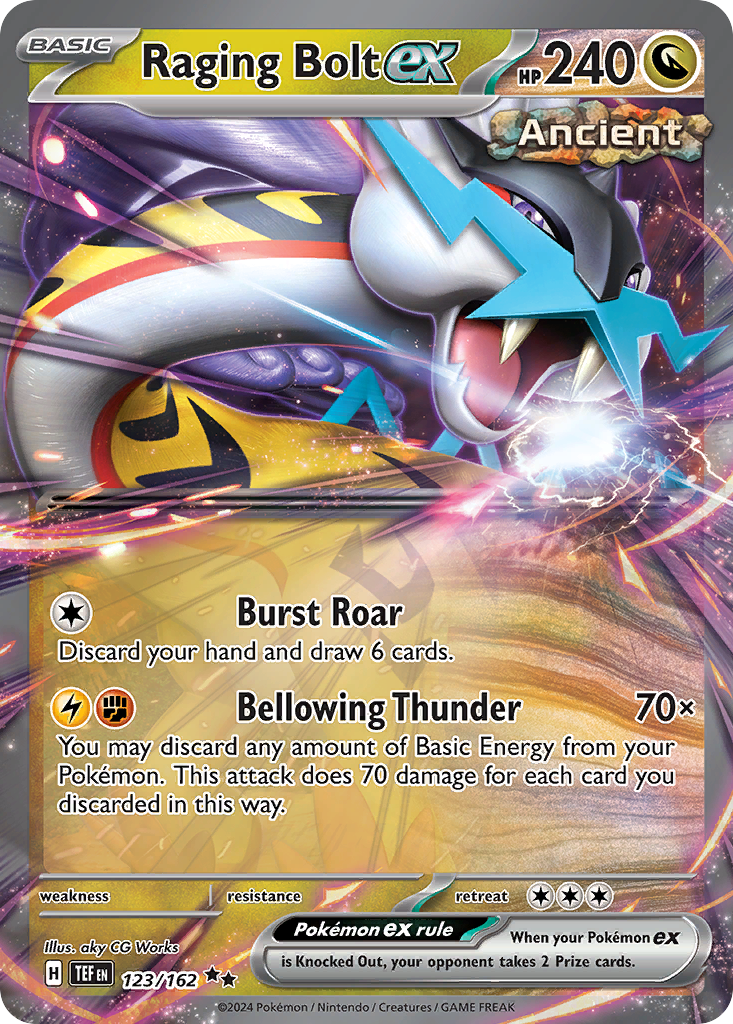 Raging Bolt ex — Temporal Forces #123 / 162