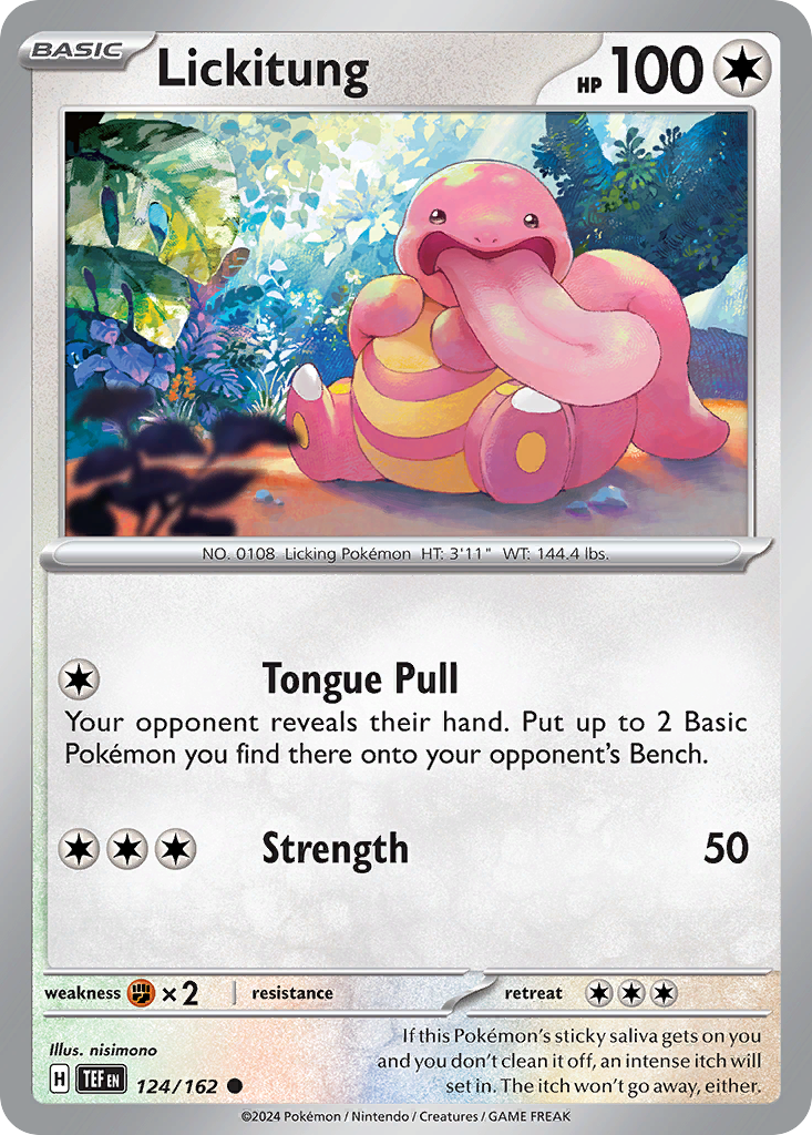 Lickitung — Temporal Forces #124 / 162