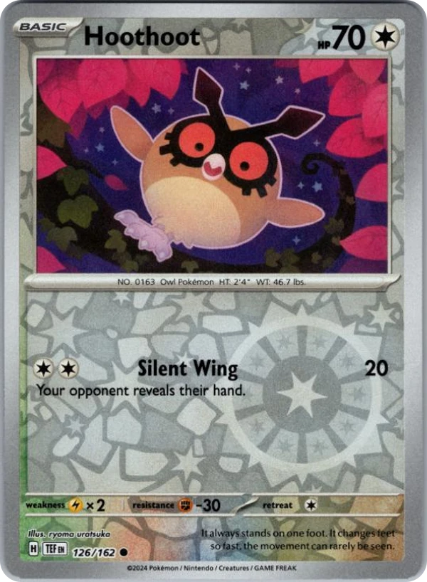 Hoothoot — Temporal Forces #126 / 162