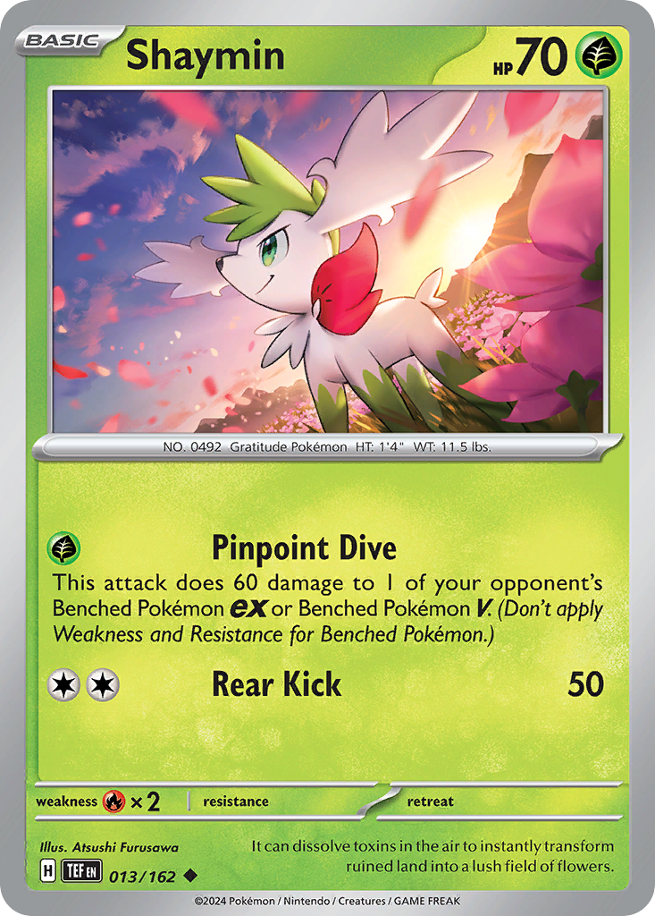 Shaymin — Temporal Forces #013 / 162