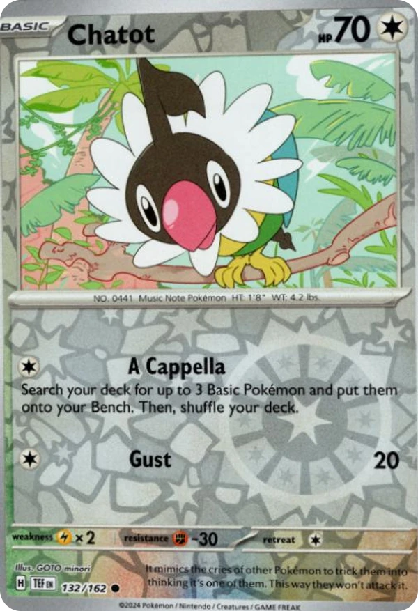Chatot — Temporal Forces #132 / 162