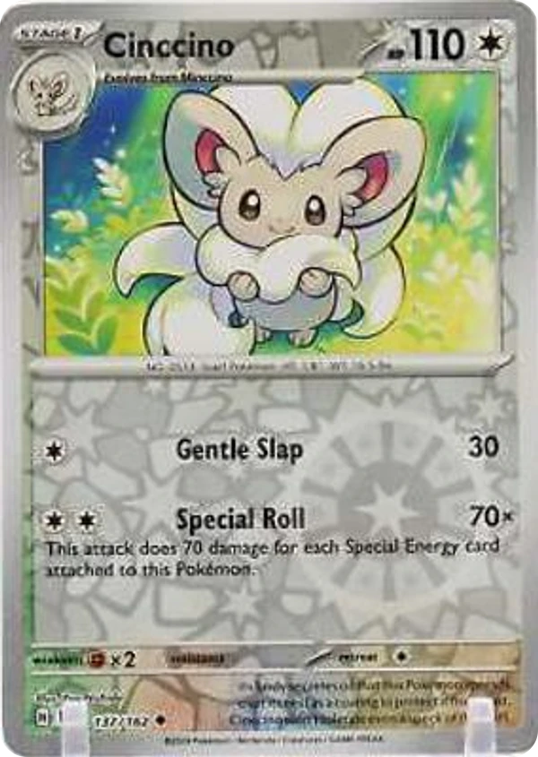 Cinccino — Temporal Forces #137 / 162
