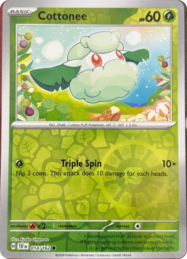 Cottonee — Temporal Forces #014 / 162