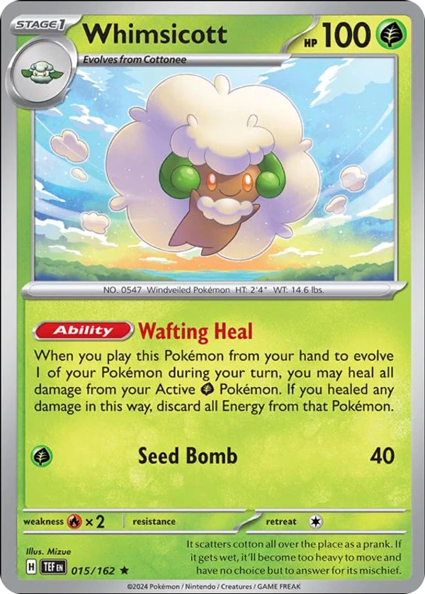 Whimsicott — Temporal Forces #015 / 162
