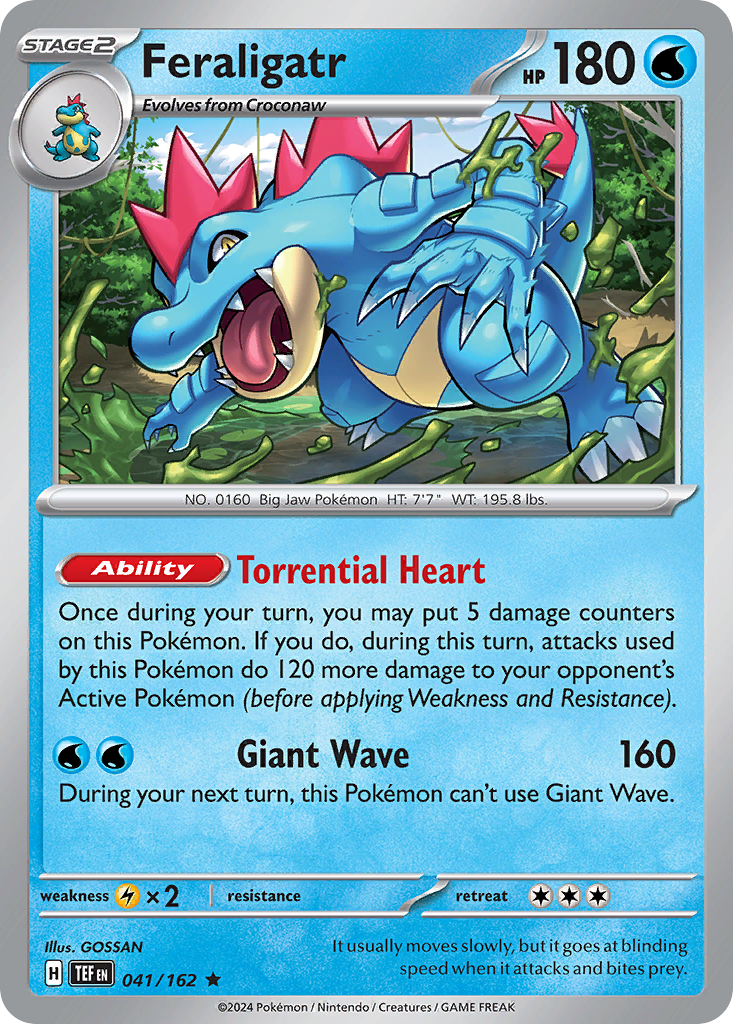 Feraligatr — Temporal Forces #041 / 162