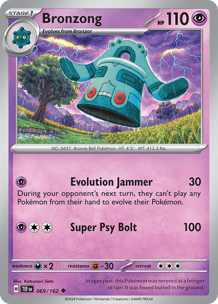 Bronzong — Temporal Forces #069 / 162