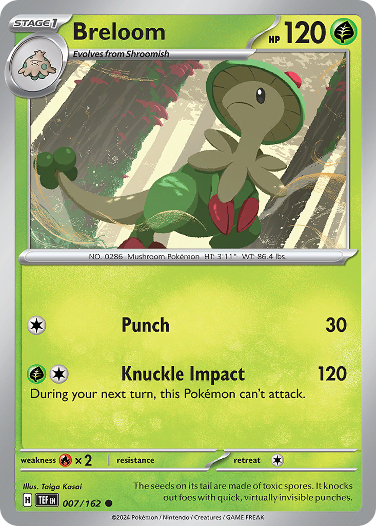 Breloom — Temporal Forces #007 / 162