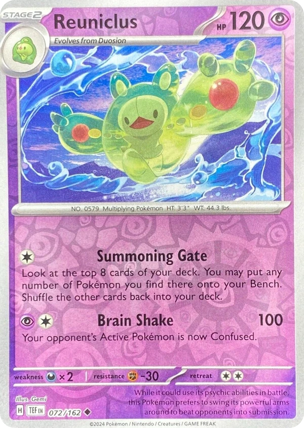 Reuniclus — Temporal Forces #072 / 162