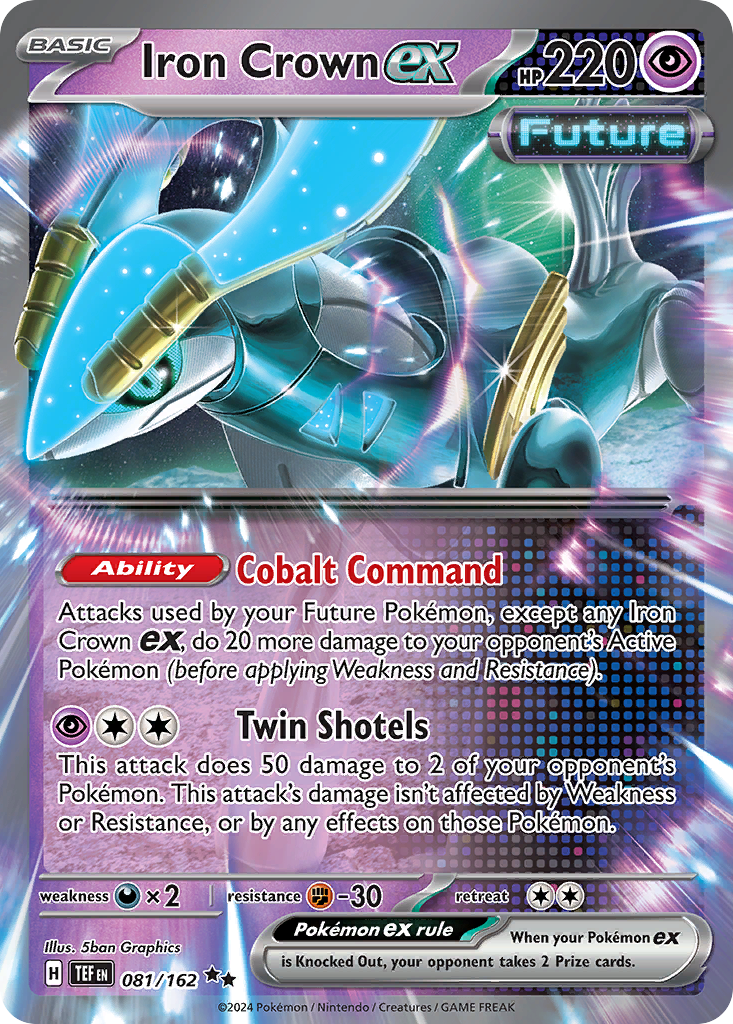 Iron Crown ex — Temporal Forces #081 / 162