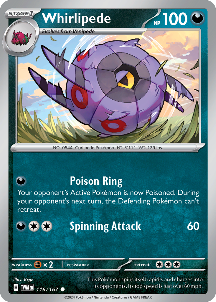 Whirlipede — Twilight Masquerade #116 / 167