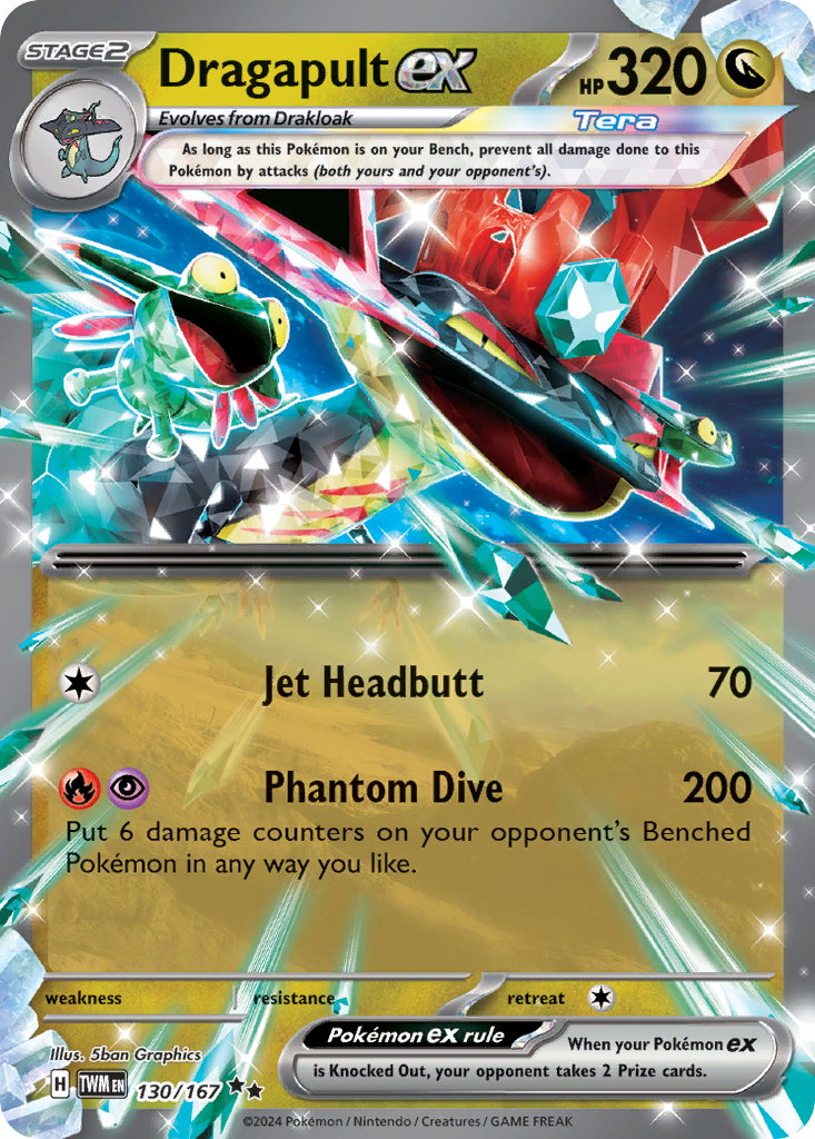 Dragapult ex — Twilight Masquerade #130 / 167
