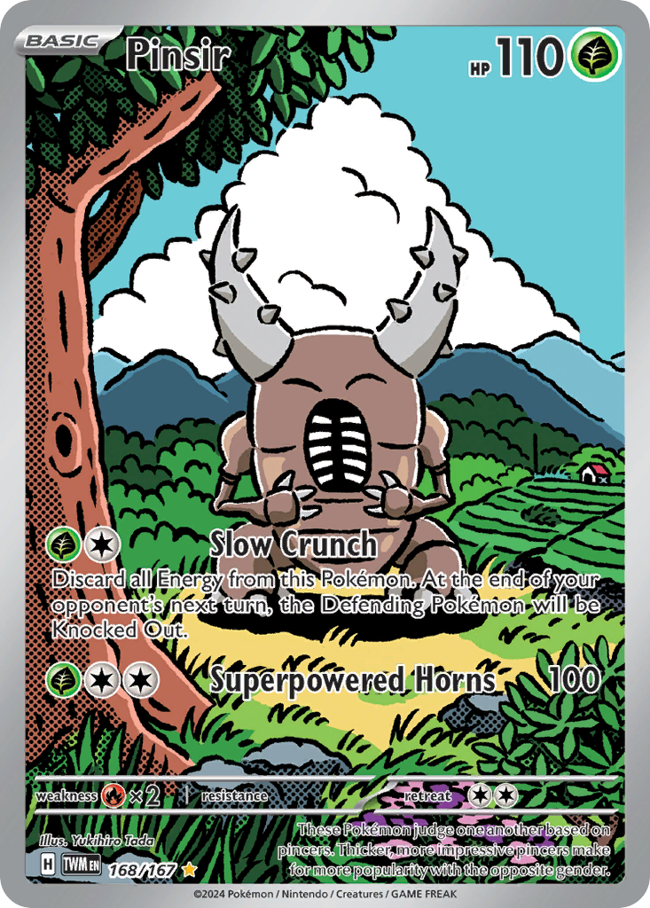 Pinsir — Twilight Masquerade #168 / 167