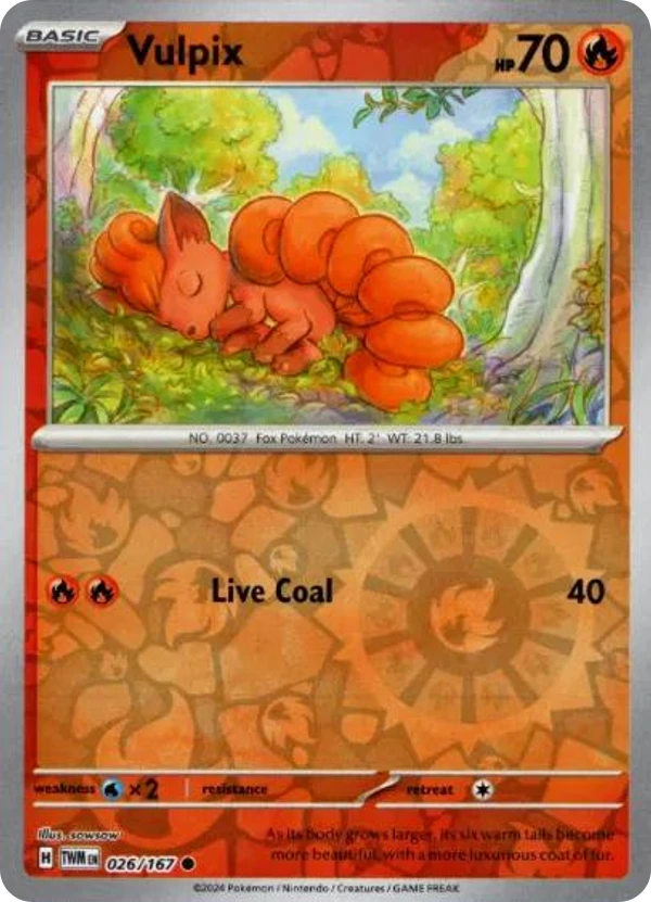 Vulpix — Twilight Masquerade #026 / 167
