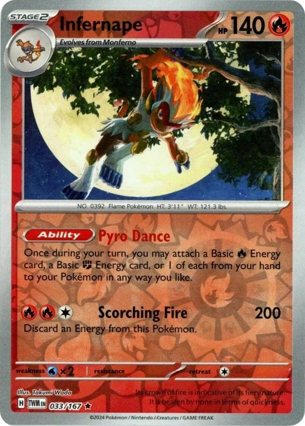 Infernape — Twilight Masquerade #033 / 167