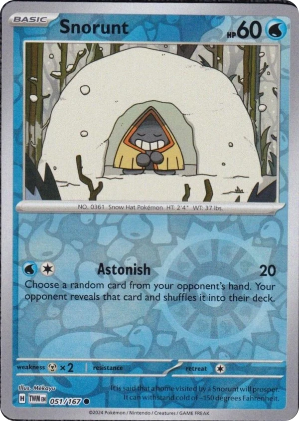 Snorunt — Twilight Masquerade #051 / 167