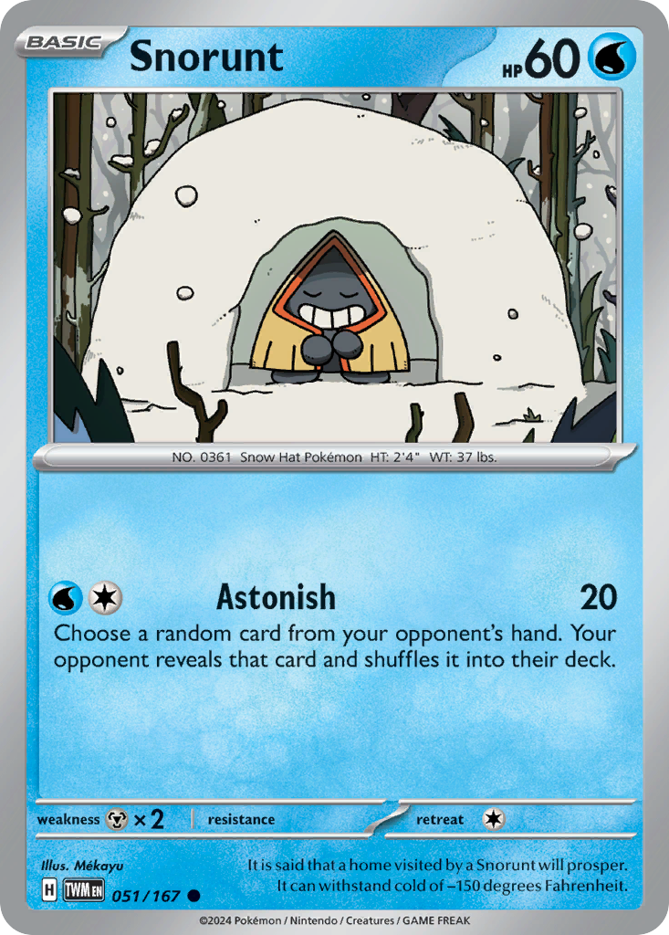 Snorunt — Twilight Masquerade #051 / 167
