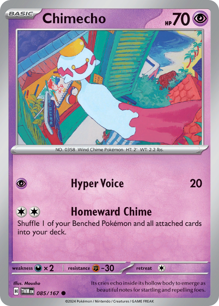 Chimecho — Twilight Masquerade #085 / 167