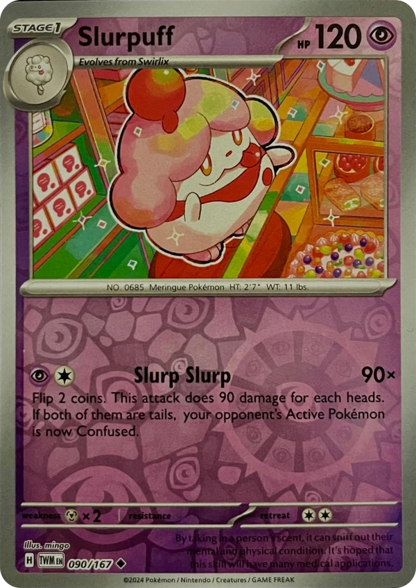 Slurpuff — Twilight Masquerade #090 / 167