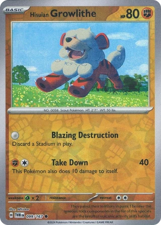 Hisuian Growlithe