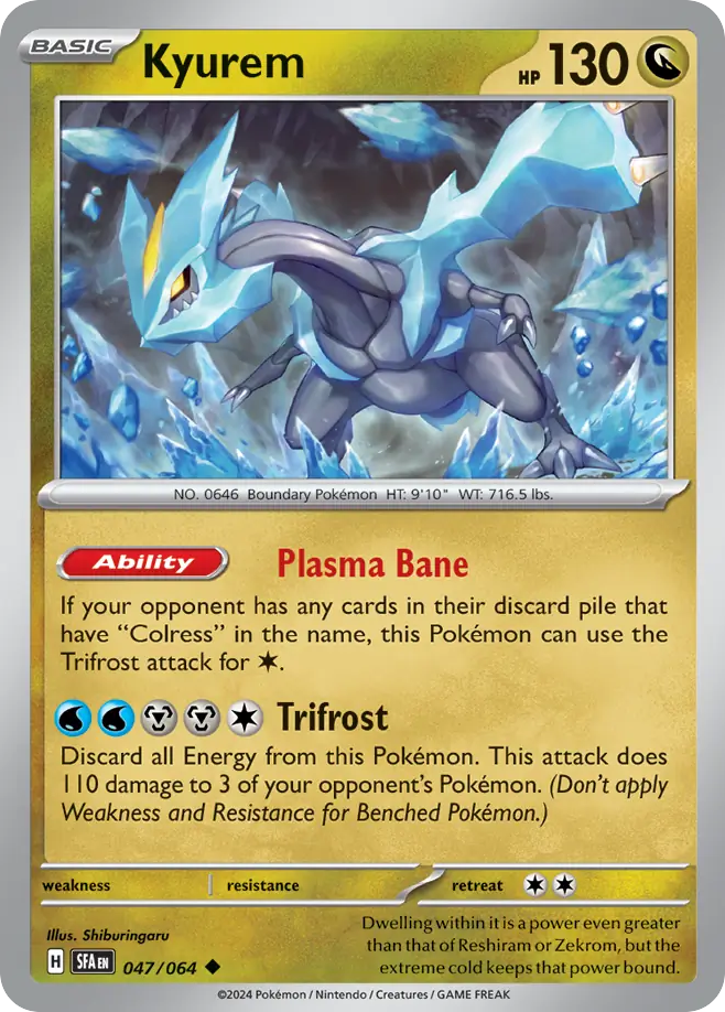 Kyurem — Shrouded Fable #047 / 64