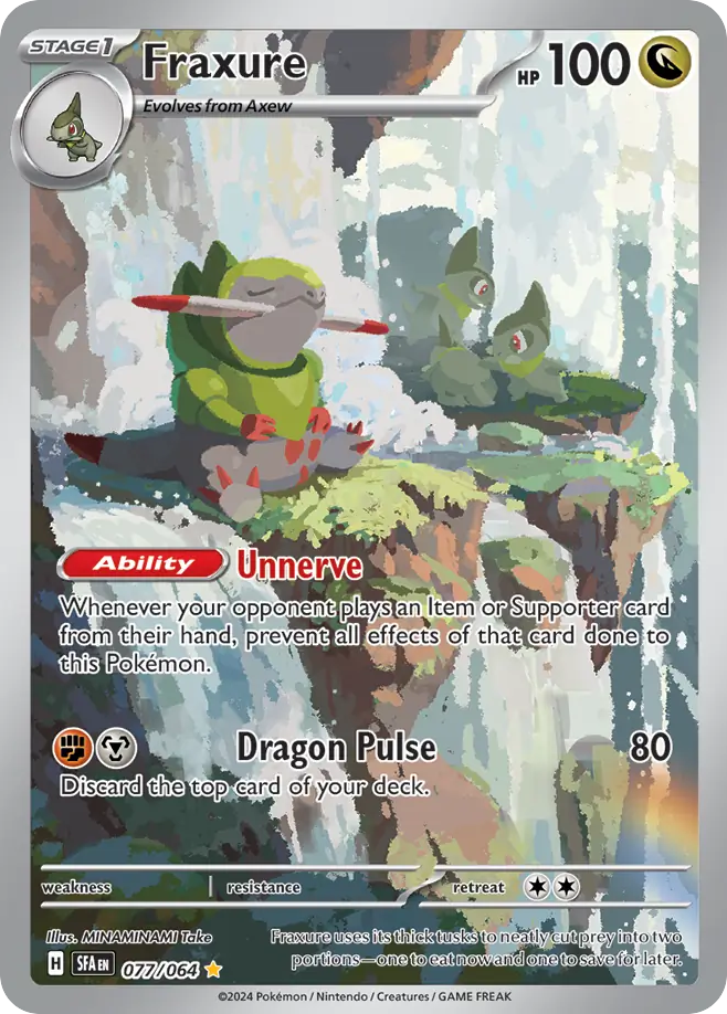 Fraxure — Shrouded Fable #077 / 64