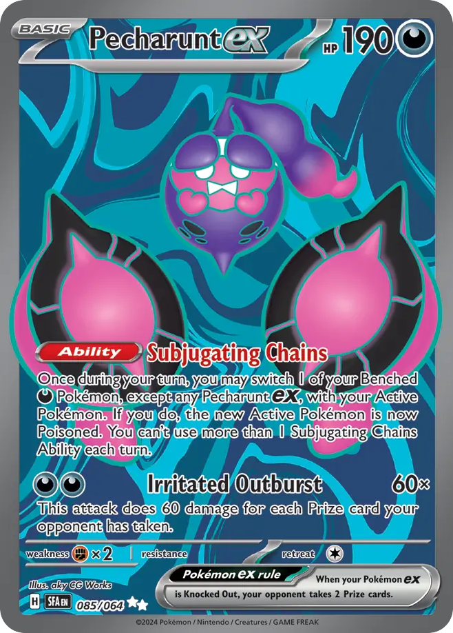 Pecharunt ex — Shrouded Fable #085 / 64