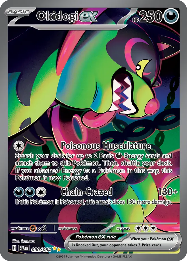 Okidogi ex — Shrouded Fable #090 / 64