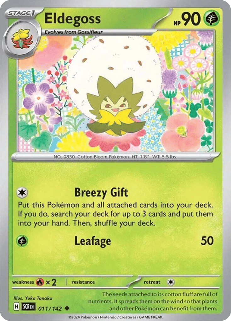 Eldegoss — Stellar Crown #011 / 142