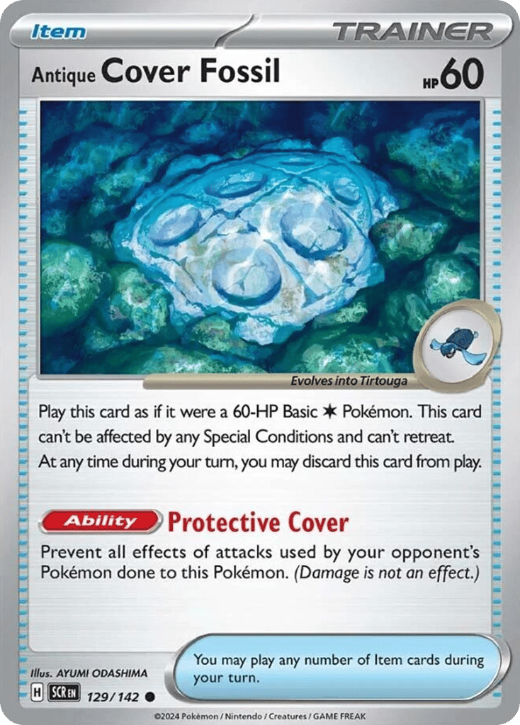 Antique Cover Fossil — Stellar Crown #129 / 142