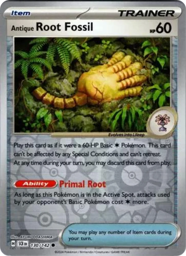 Antique Root Fossil — Stellar Crown #130 / 142