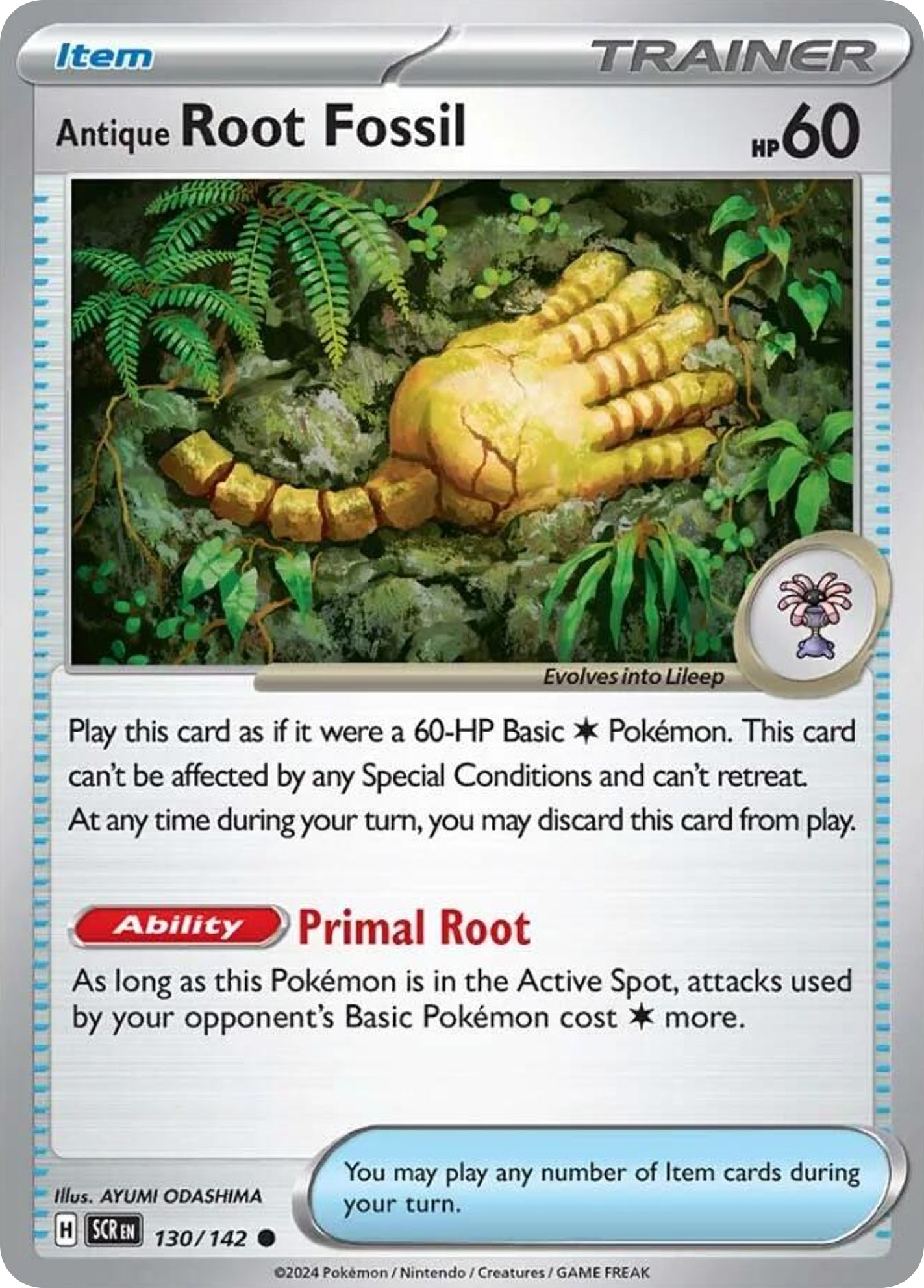 Antique Root Fossil — Stellar Crown #130 / 142
