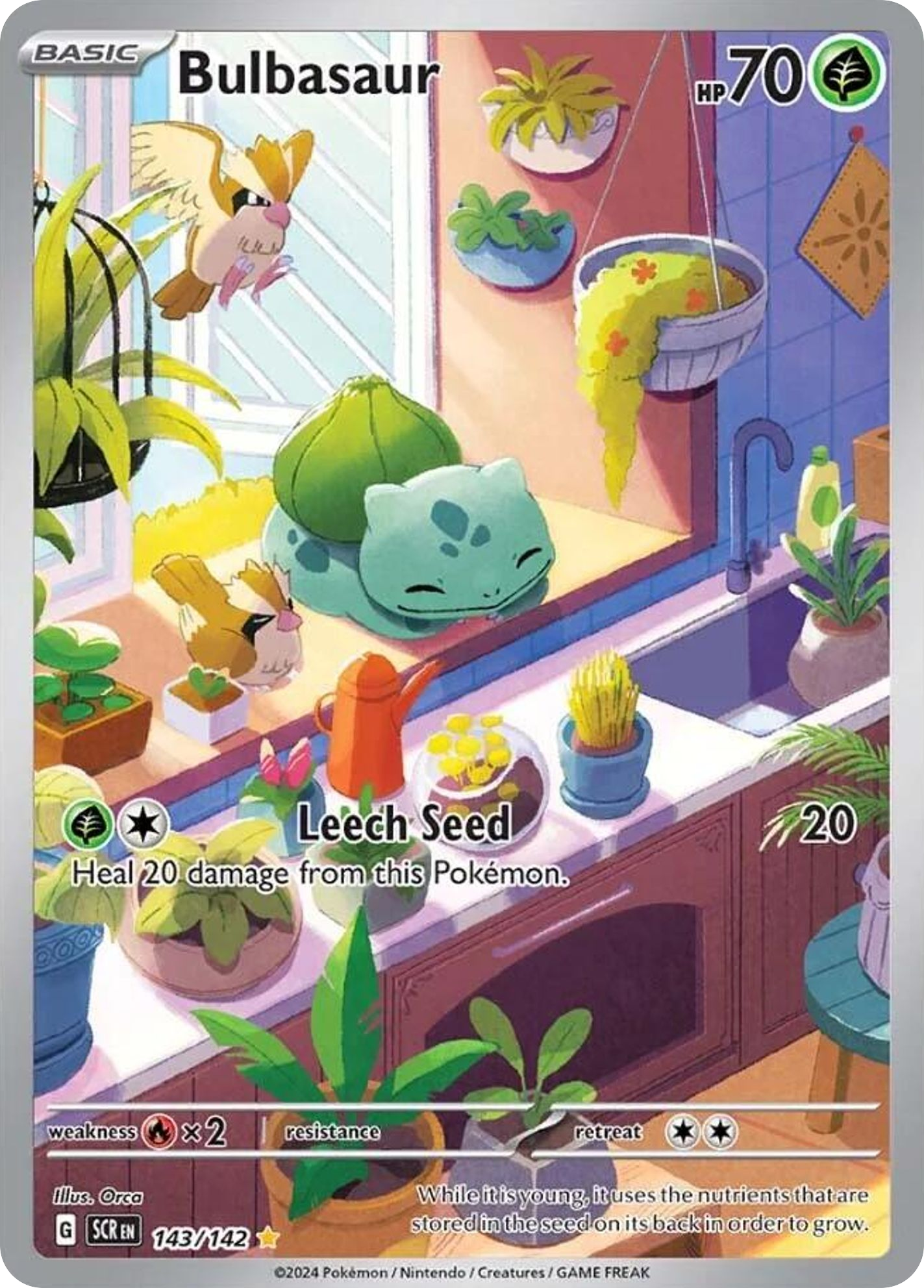Bulbasaur — Stellar Crown #143 / 142
