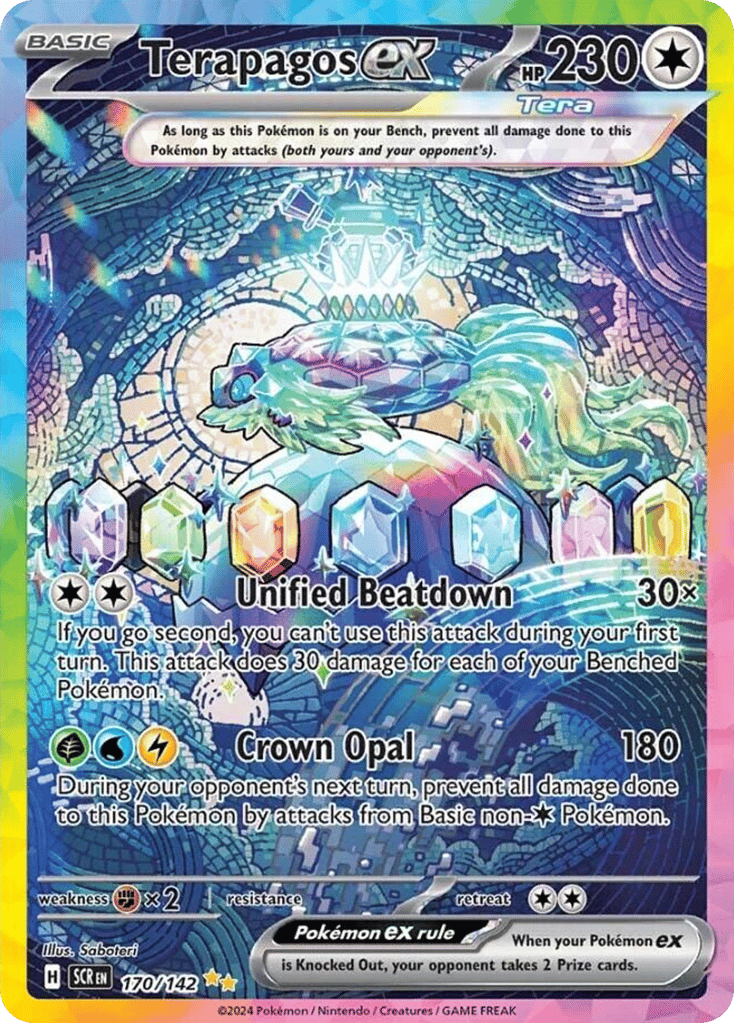 Terapagos ex — Stellar Crown #170 / 142